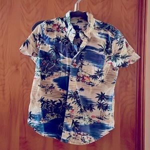 EUC Crewcuts button down shirt size 6-7